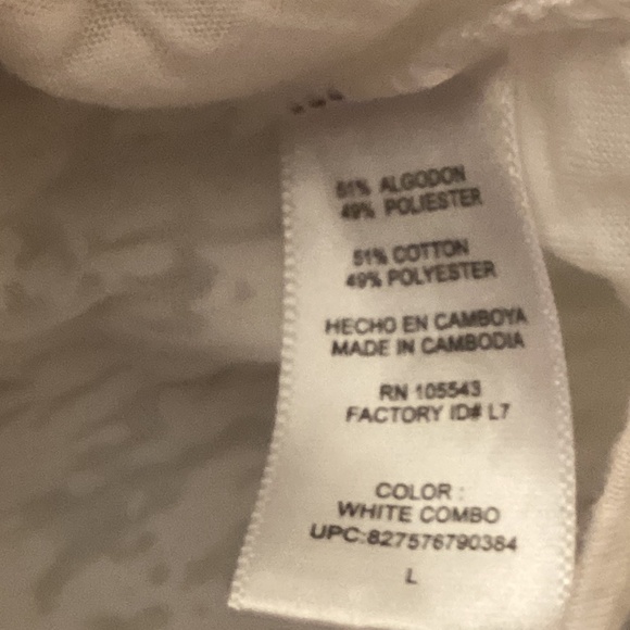 Daisy Fuentes Multicolor Short Sleeve Tee - Picture 5 of 5